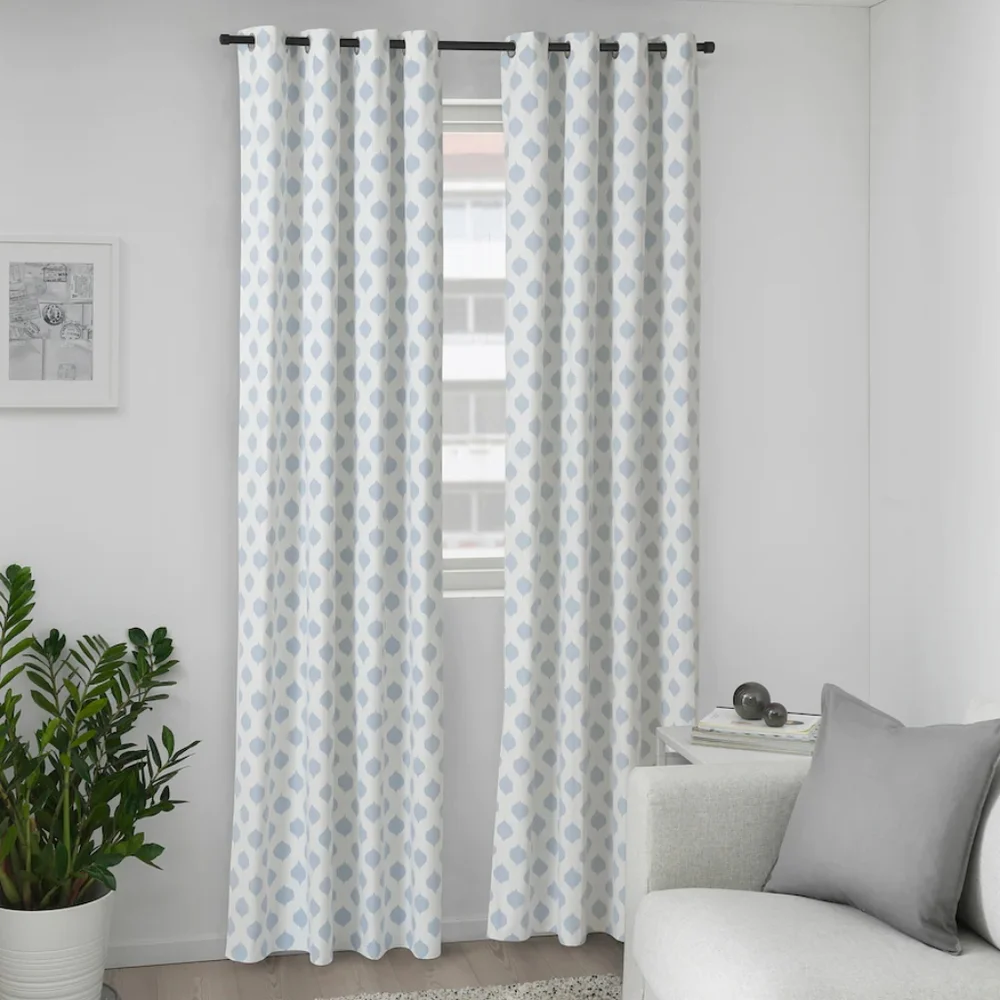 IKEA Antennmal Curtain 1 panel NWOT